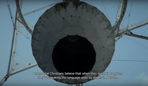 Allora & Calzadilla (in collaboration with Ted Chiang), The Great Silence, 2014 3- channel HD video, 16' 22''
