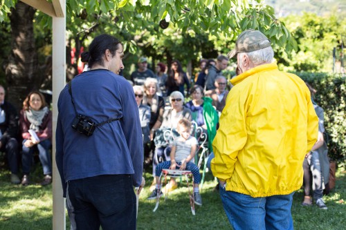 opening of Tamás Kaszás, Bauhaus Beehive, 2015. Photo: Daniel Mazza 
