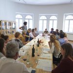BAU Residency 2018, Nico Angiuli, FUTURA. Mittagstisch in the frameworkf of Transart Festival. Foto: Gregor Kuen Belasi
