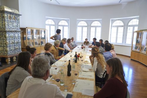 BAU Residency 2018, Nico Angiuli, FUTURA. Mittagstisch in the frameworkf of Transart Festival. Foto: Gregor Kuen Belasi