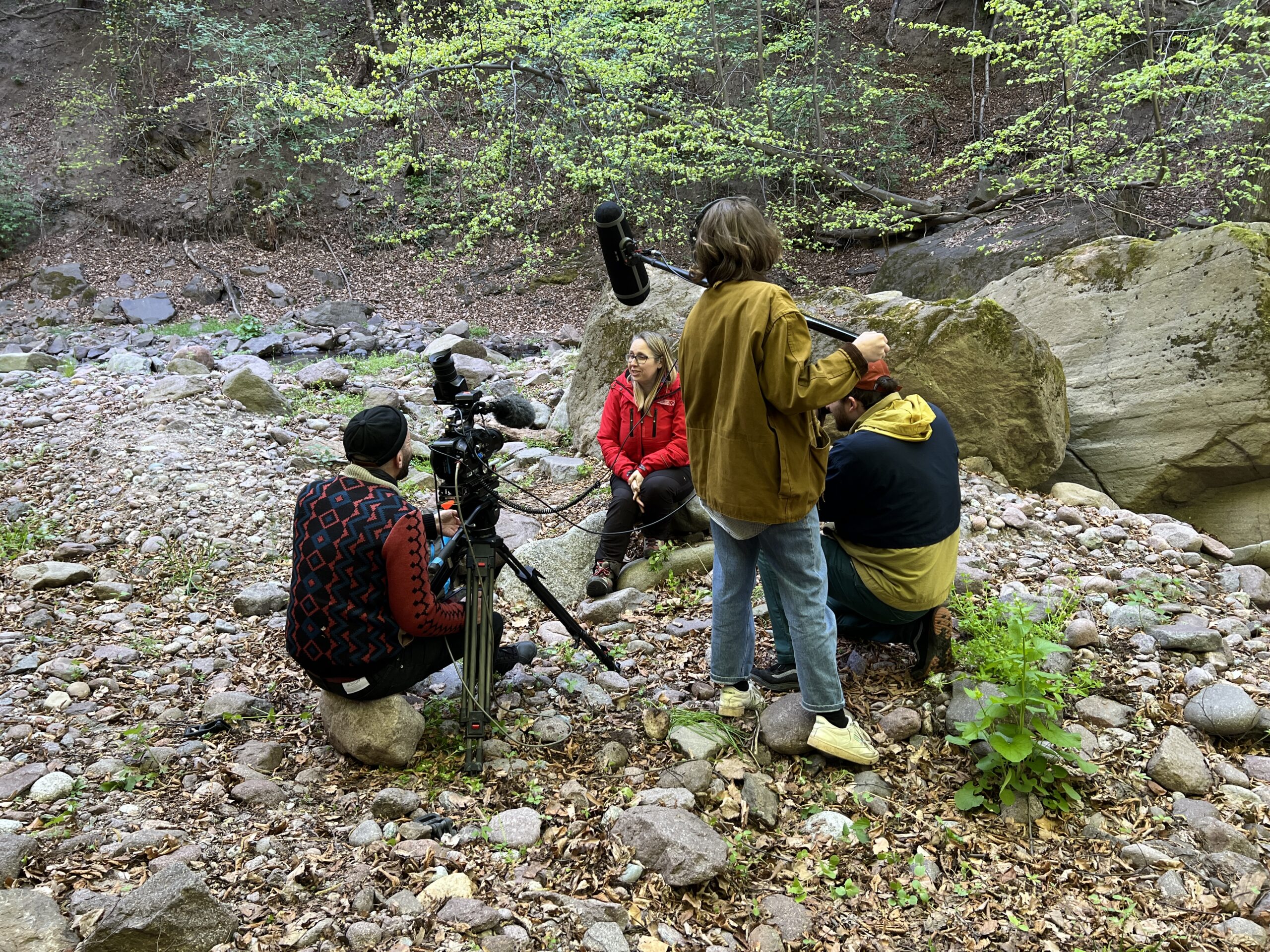 Uriel Orlow, work in progress during his BAU Residency_Photo: BAU
