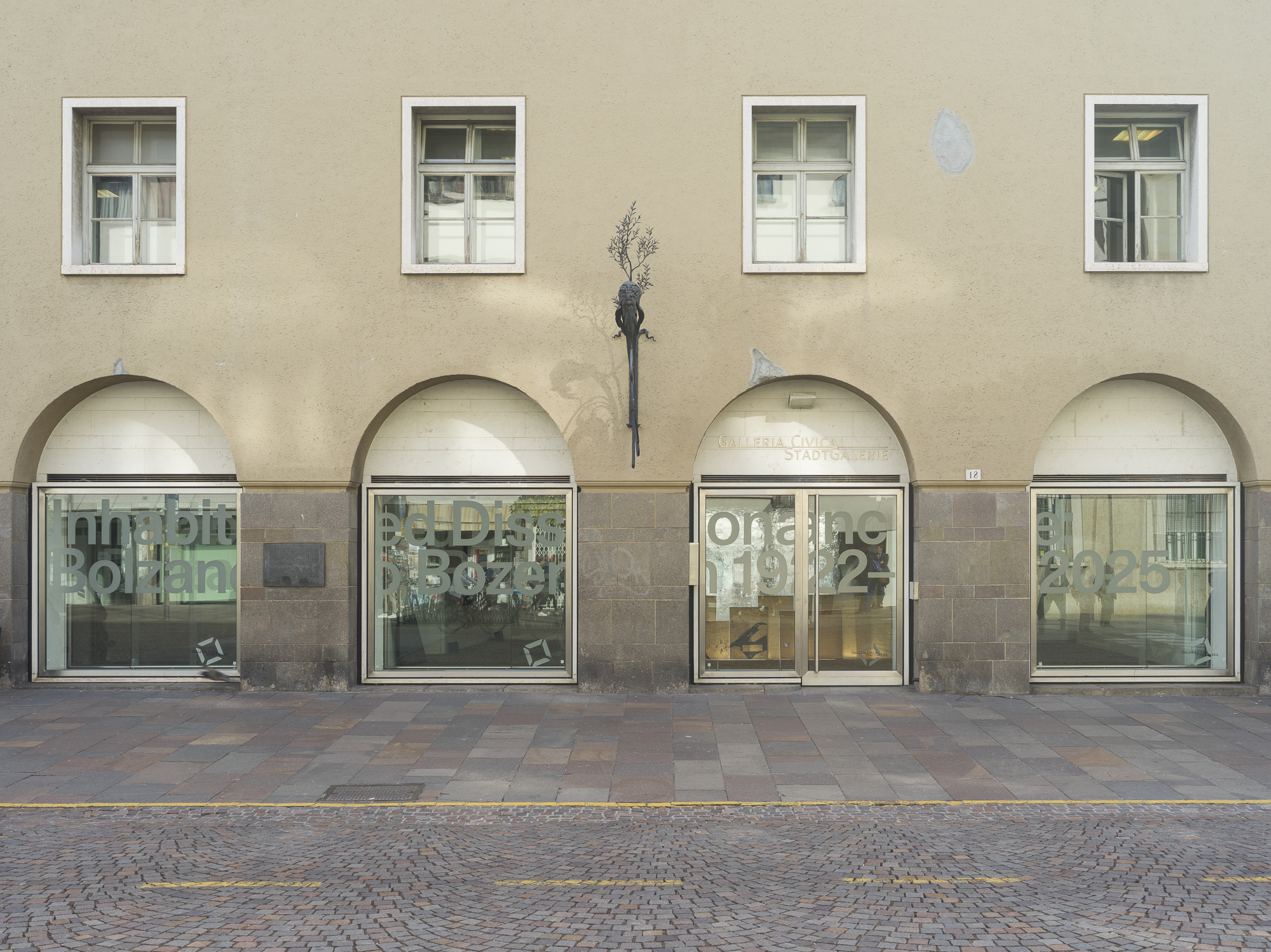 INHABITED DISSONANCE. BOZEN-BOLZANO 1922–2025, exhibition view at Galleria Civica, 2025, photo by Tiberio Sorvillo