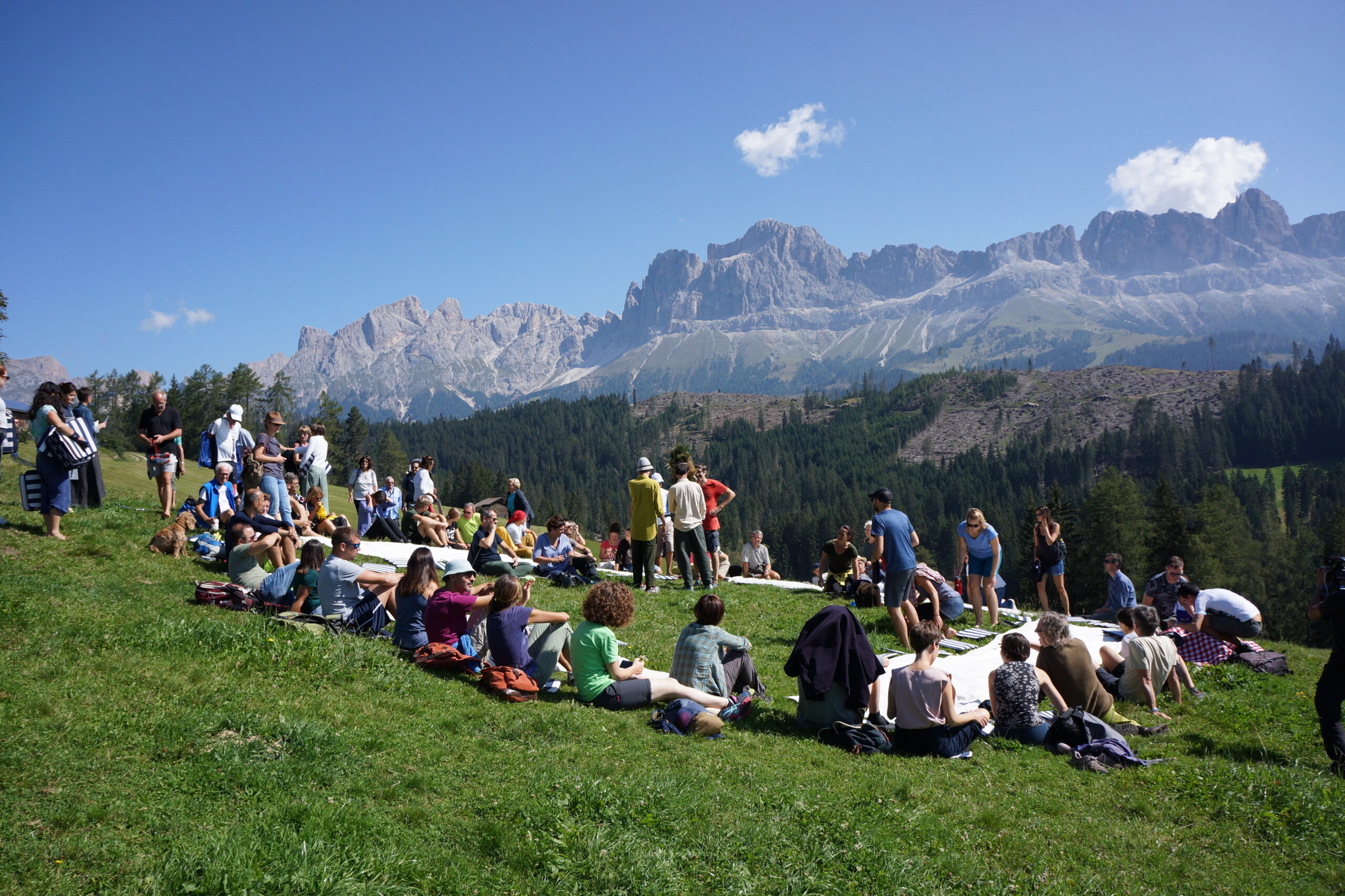 FLORAE – Alpine Meadow Tasting with COOKING SECTIONS, BAU Residency 2019, curated by BAU. Photo: Daniel Mazza